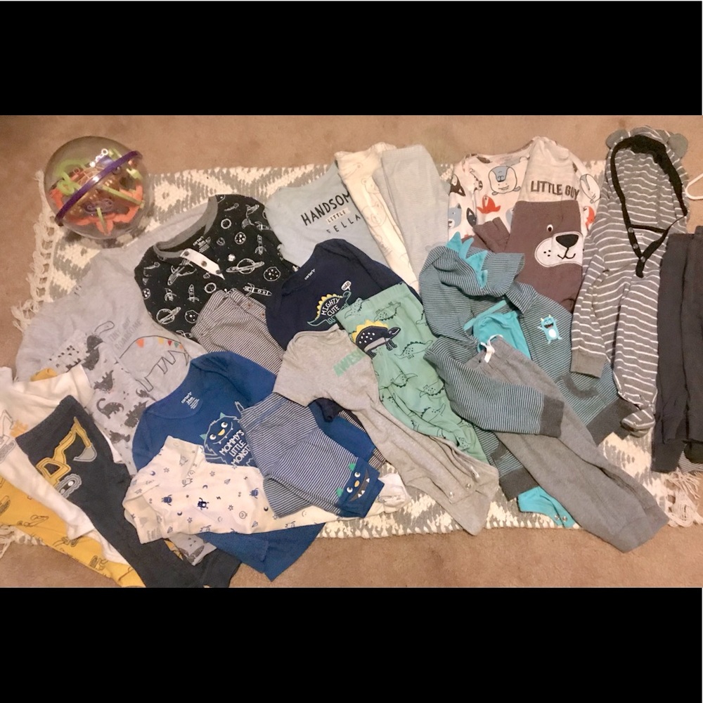 Sold copy!!! Carter big boy lot!!!  2 jumping bean